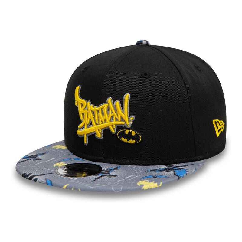 New Era Kids Dc Heroes 9Fifty Batman Black Yellow Cap New Era Kids Dc Heroes 9Fifty Batman Black Yellow Cap