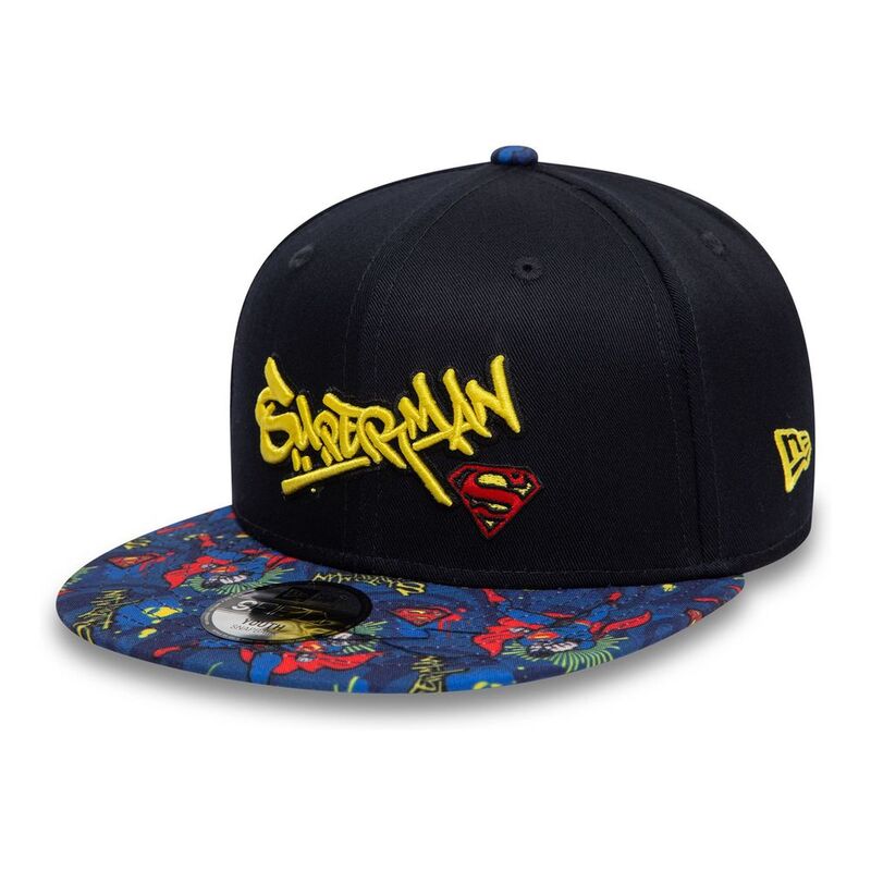 New Era Kids Dc Heroes 9Fifty Superman Navy Cap New Era Kids Dc Heroes 9Fifty Superman Navy Cap