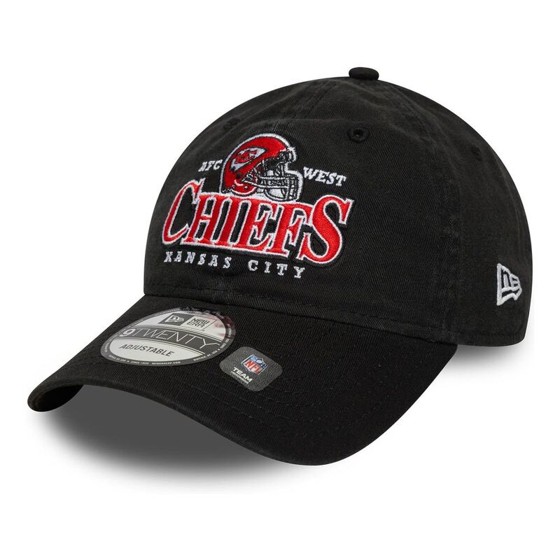 New Era New Era 9Forty Kansas City Chiefs Black Cap (One Size) New Era New Era 9Forty Kansas City Chiefs Black Cap (One Size)