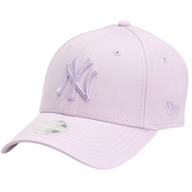 New Era Womens League Essential 9Forty New York Yankees Cap - Purple Pastel