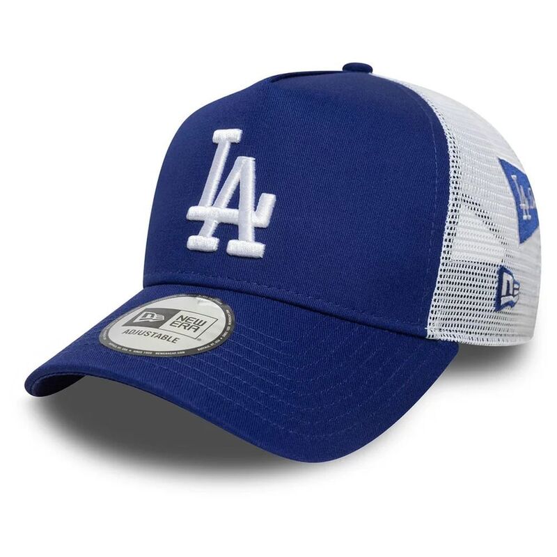 New Era Multi Patch Trucker Los Angeles Dodgers Dark Blue Cap (One Size) New Era Multi Patch Trucker Los Angeles Dodgers Dark Blue Cap (One Size)