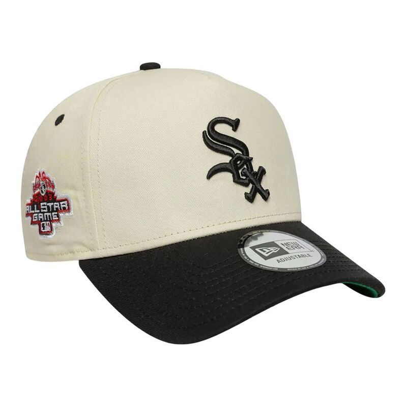 New Era Asg Patch Eframe Chicago White Sox Light Beige Cap (One Size) New Era Asg Patch Eframe Chicago White Sox Light Beige Cap (One Size)