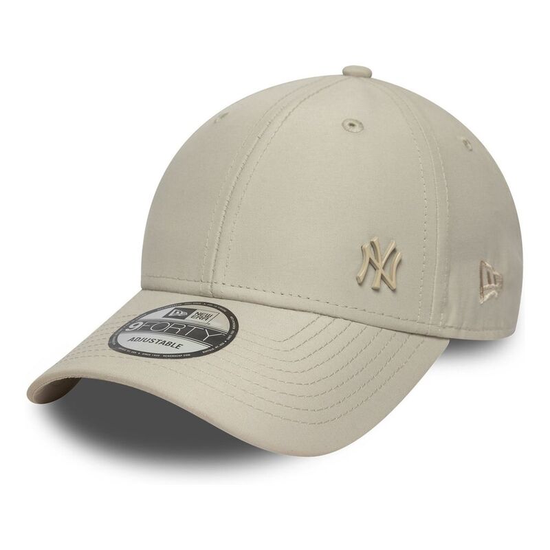 New Era Tonal Flawless 9Forty New York Yankees Light Beige Cap (One Size)