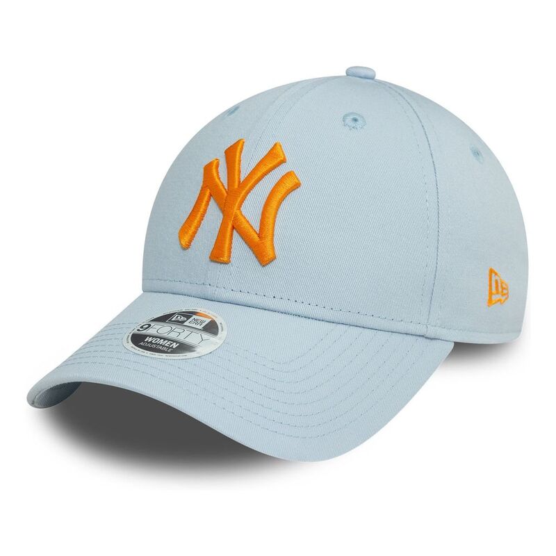 New Era Womens League Essential 9Forty New York Yankees Blue Cap (One Size)