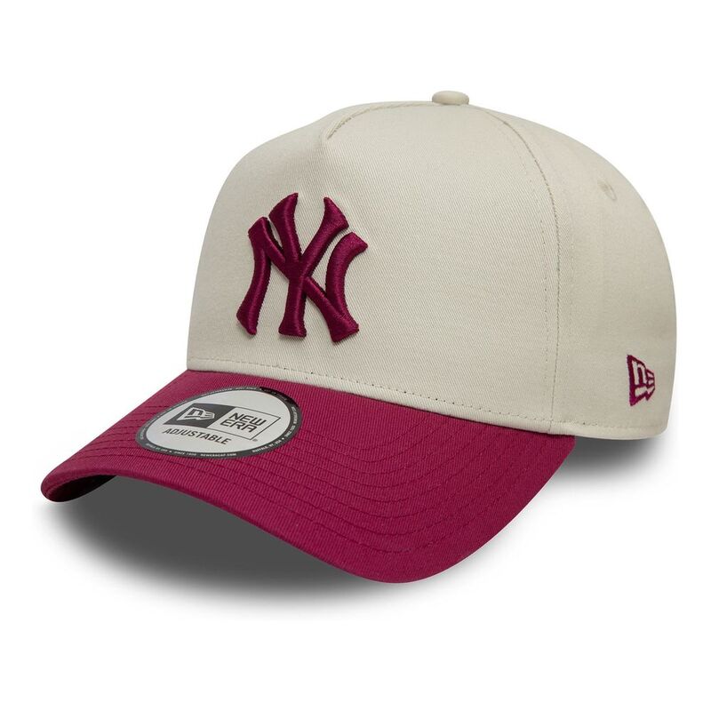 New Era Patch Logo E Frame New York Yankees Beige Cap (One Size) New Era Patch Logo E Frame New York Yankees Beige Cap (One Size)