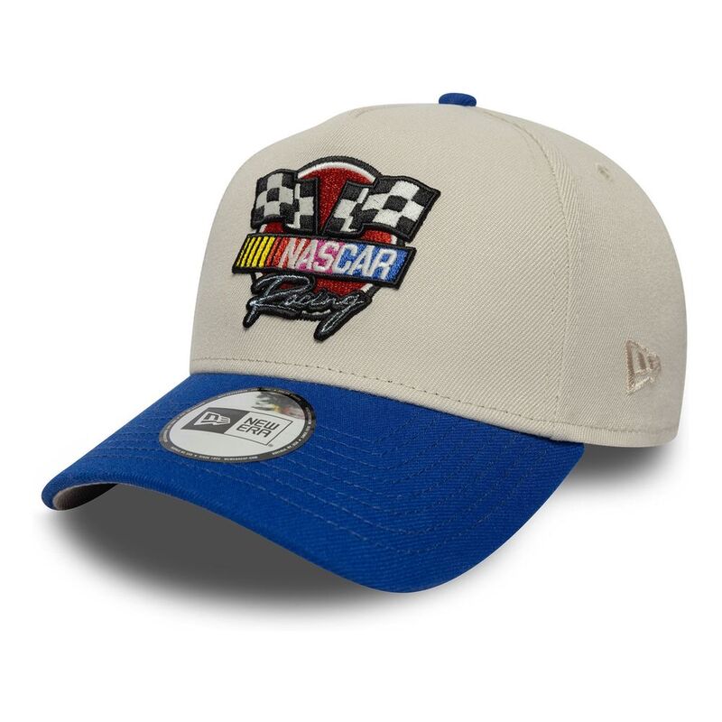 New Era Nascar 9Forty Aframe Nascar Classics White Cap (One Size)