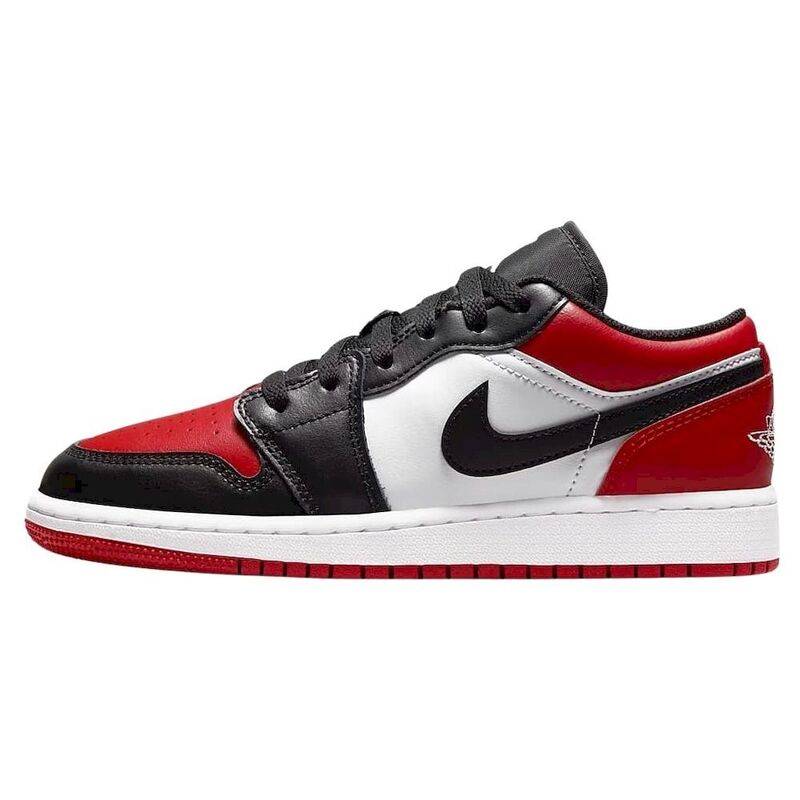 Nike Air Jordan 1 Low Bred Toe (GS) Sneakers Nike Air Jordan 1 Low Bred Toe (GS) Sneakers