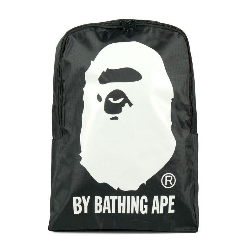 Bape Big Ape Head Backpack - Black Bape Big Ape Head Backpack - Black
