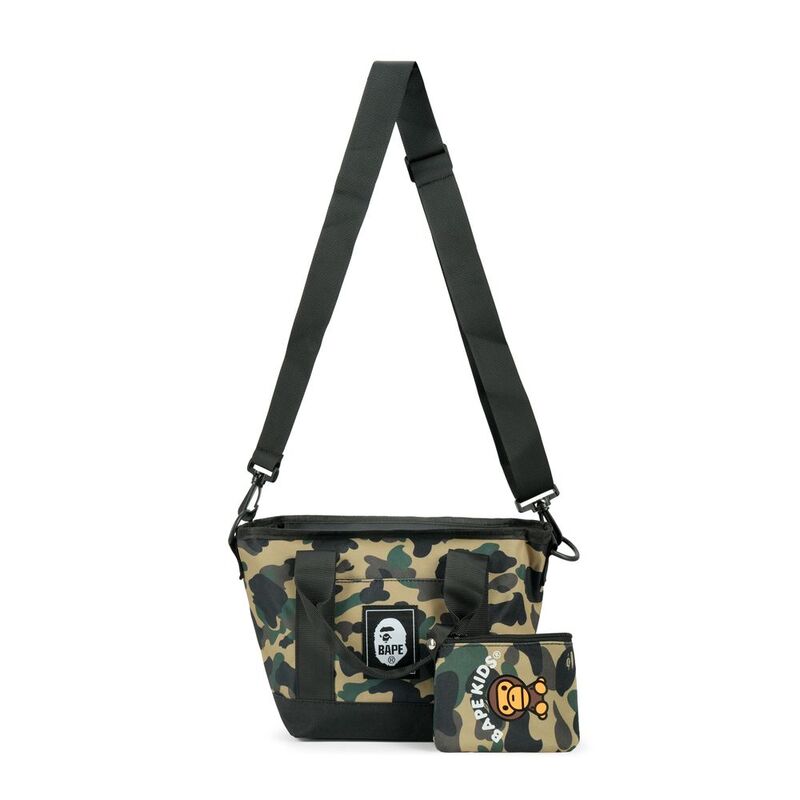 Bape Ekids Baby Milo Bag - Green Camo Bape Ekids Baby Milo Bag - Green Camo