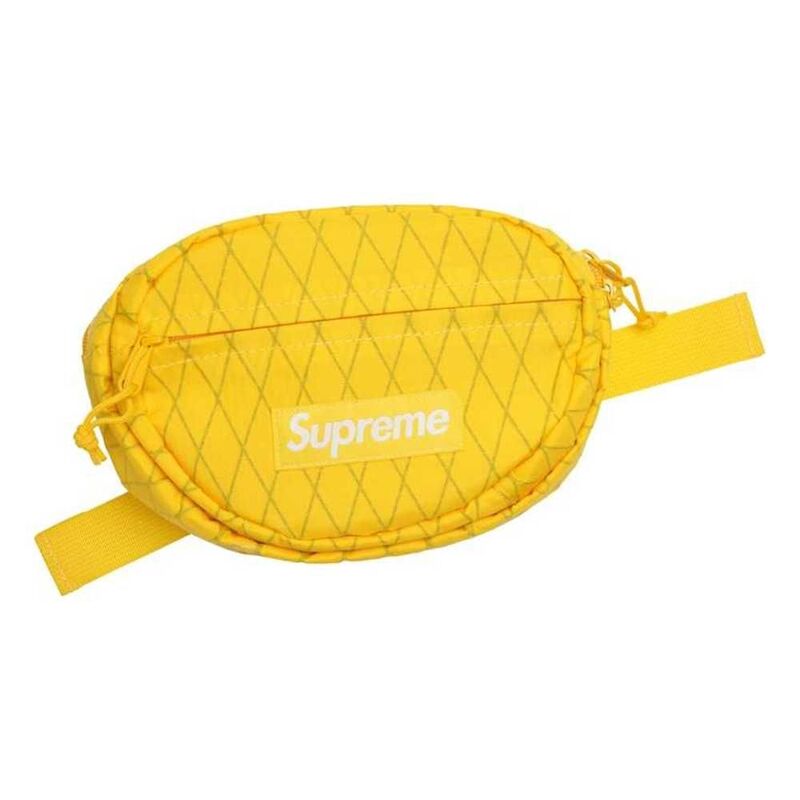 Supreme (FW18B11) Waist Bag Yellow