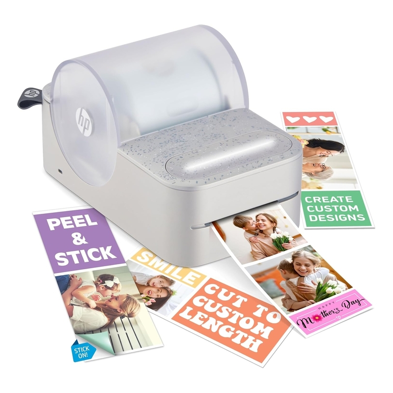 HP Sprocket Panorama 500 Instant Portable Color Label & Photo Printer - White HP Sprocket Panorama 500 Instant Portable Color Label & Photo Printer - White