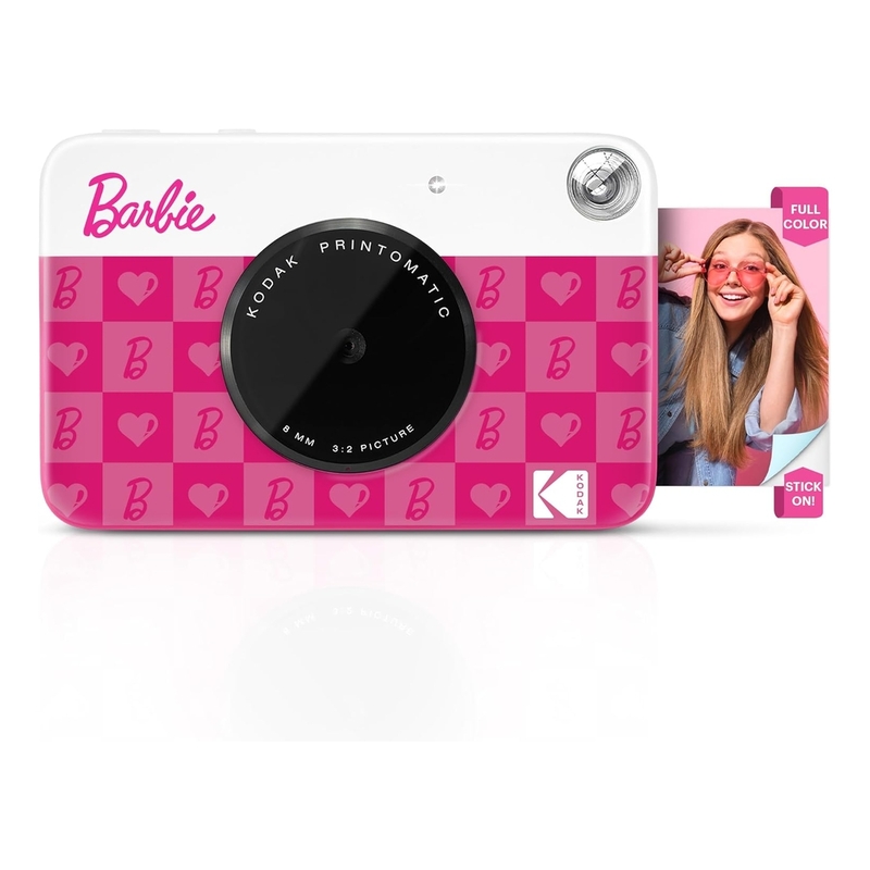 Kodak x Barbie Printomatic 2x3 Instant Print Camera 5MP Portable Instant Camera - Iconic Style Kodak x Barbie Printomatic 2x3 Instant Print Camera 5MP Portable Instant Camera - Iconic Style