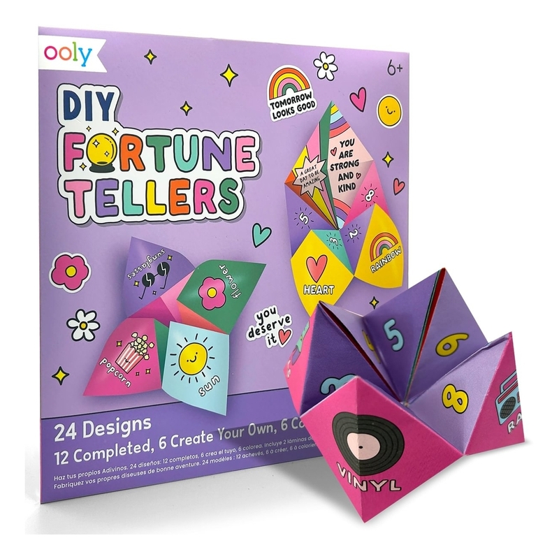 Ooly Diy Fortune Tellers Activity Kit Ooly Diy Fortune Tellers Activity Kit