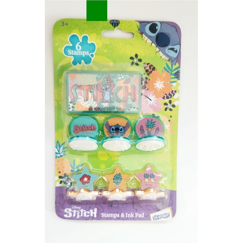 Skoodle Disney Stitch Stamps With Ink Pad Skoodle Disney Stitch Stamps With Ink Pad
