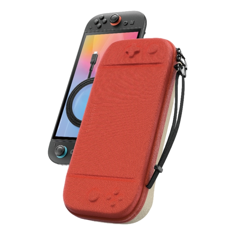 AmazingThing Nintendo Switch 2 Playshield EDC Carrying Case - Red AmazingThing Nintendo Switch 2 Playshield EDC Carrying Case - Red