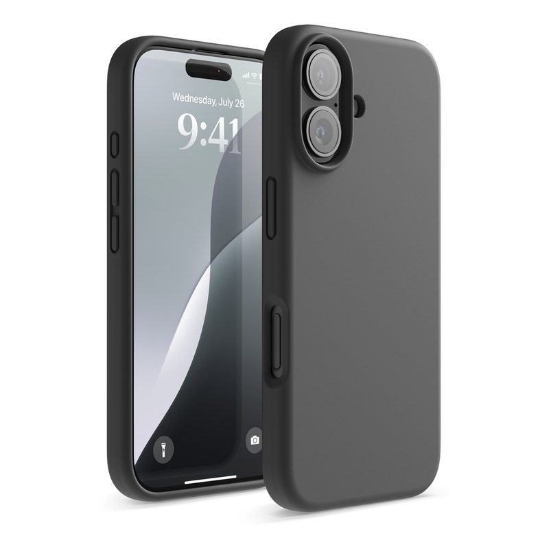 Elago Liquid Silicone Case iPhone 16 6.1" - Black