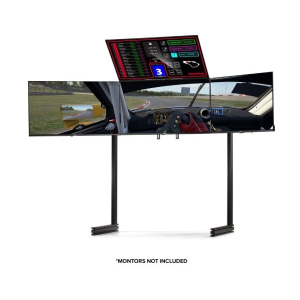 Next Level Racing Elite Freestanding Complete Quad Monitor Stand - Black Edition Next Level Racing Elite Freestanding Complete Quad Monitor Stand - Black Edition