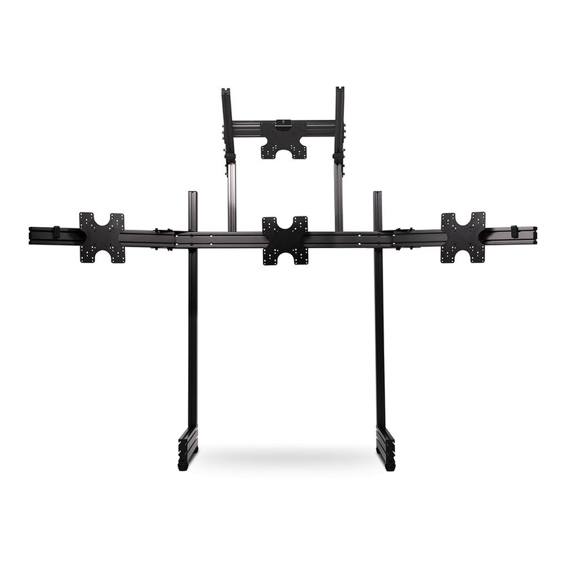 Next Level Racing Elite Freestanding Quad Monitor Stand - Carbon Grey Next Level Racing Elite Freestanding Quad Monitor Stand - Carbon Grey