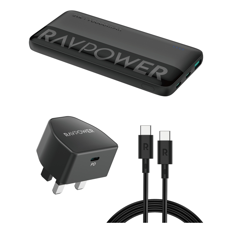Ravpower PC1085 Combo PC1041 + PB1228 + CB1021 - Black