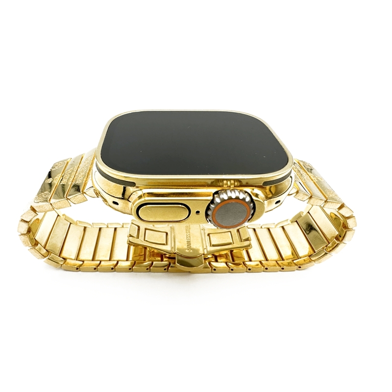 Aurora Concepts Apple Watch Ultra Full Gold Aurora Concepts Apple Watch Ultra Full Gold