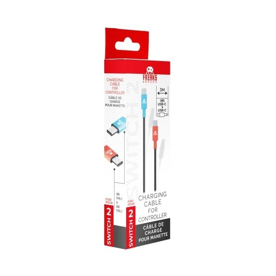 Freaks & Geeks Nintendo Switch 2 Controller Charging Cable