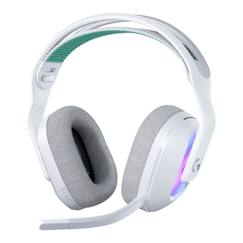 Logitech G G522 LIGHTSPEED Wireless Gaming Headset with LIGHTSYNC RGB - White Logitech G G522 LIGHTSPEED Wireless Gaming Headset with LIGHTSYNC RGB - White