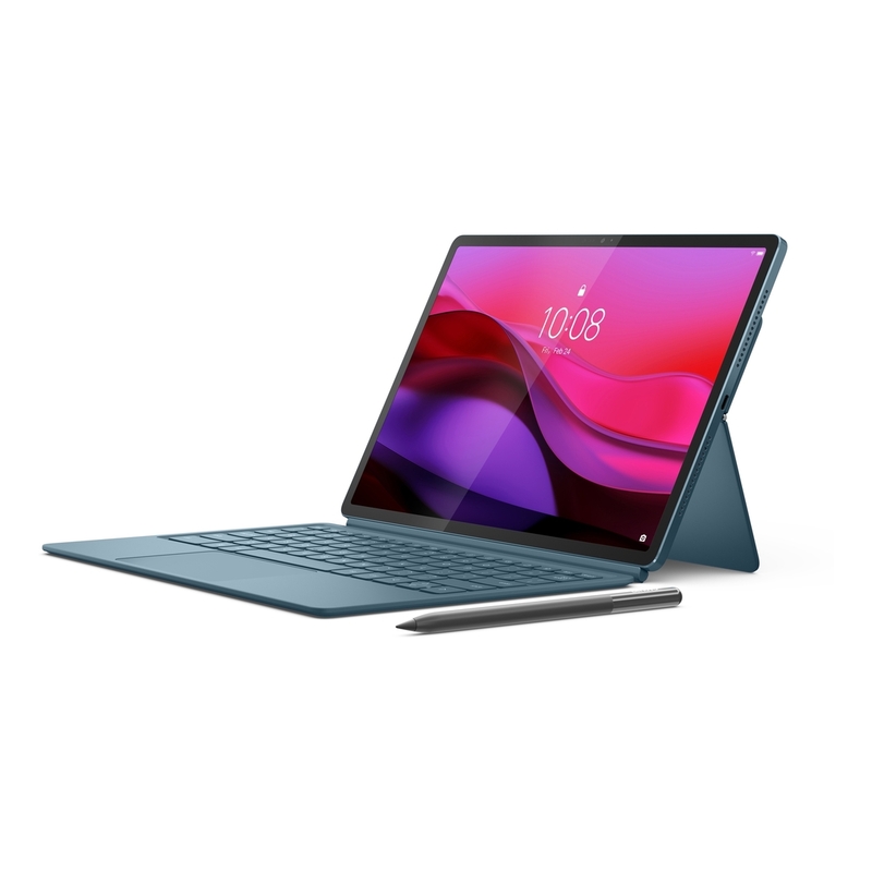 Lenovo Yoga TAB Plus Qualcomm Snapdragon 8 Processor/16GB Ram/256GB/Qualcomm Adreno GPU/12.7" 3K (2944 x 1840) 144Hz/Android 14 - Tidal Teal