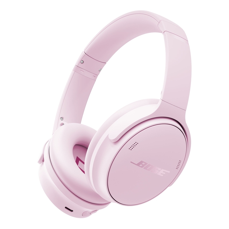 Bose QuietComfort Wireless Over-Ear Active Noise Cancelling Headphones - Petal Pink