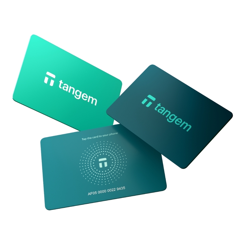 Tangem Crypto Hardware Wallet 2.0 - Electra Sea (Pack Of 3 Cards) Tangem Crypto Hardware Wallet 2.0 - Electra Sea (Pack Of 3 Cards)