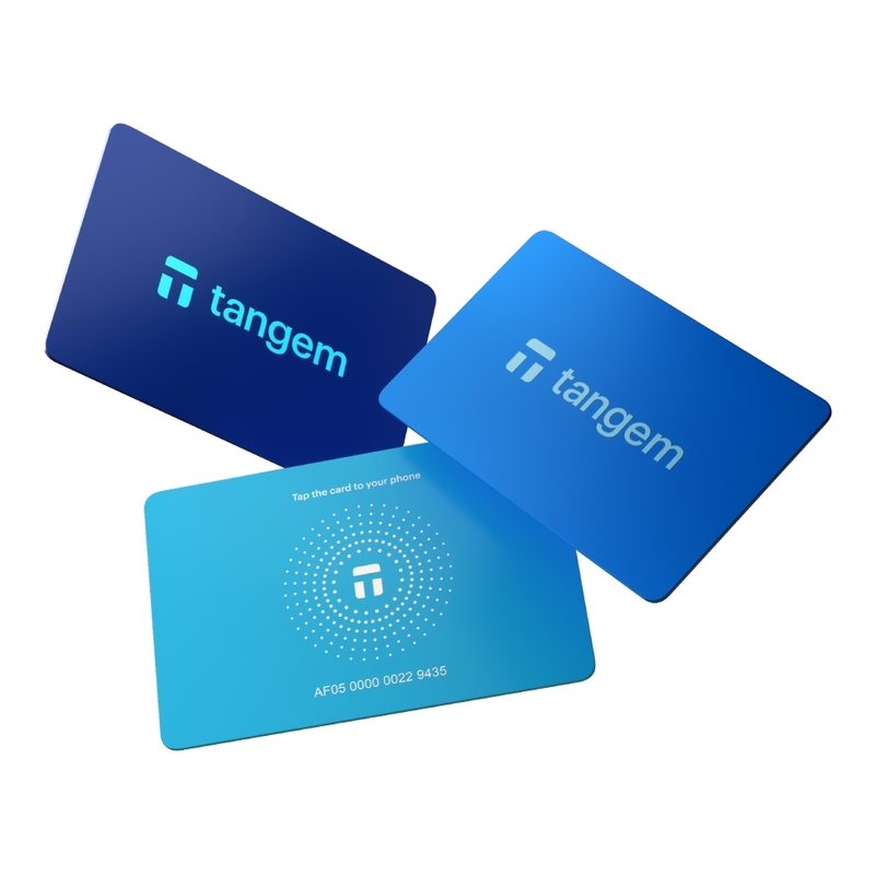 Tangem Crypto Hardware Wallet 2.0 - Hyperblue (Pack Of 3 Cards) Tangem Crypto Hardware Wallet 2.0 - Hyperblue (Pack Of 3 Cards)