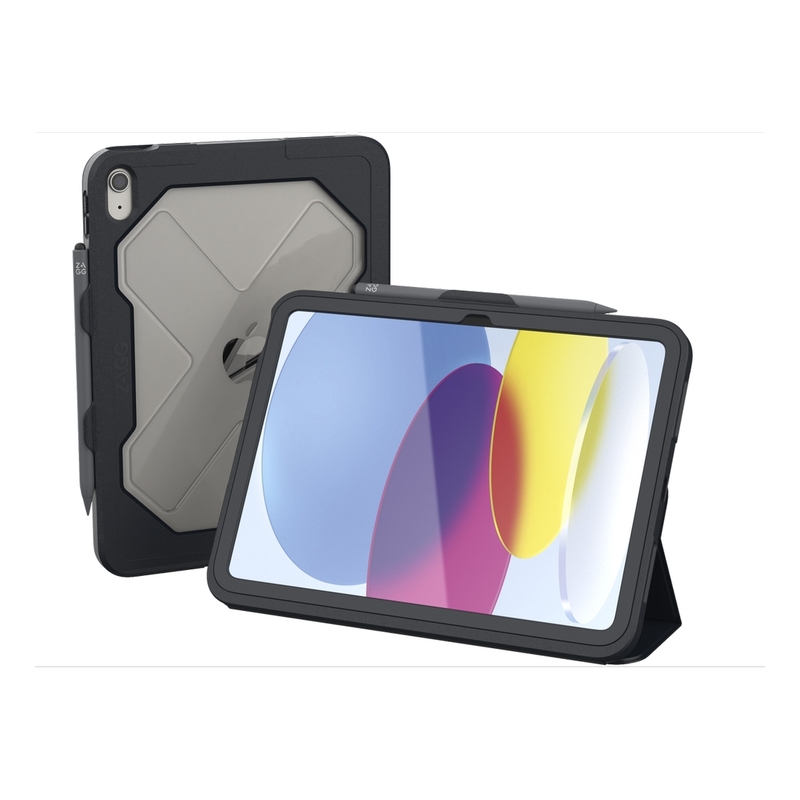 ZAGG Rugged Messenger Case for iPad 11-inch/iPad 10th Gen - Charcoal ZAGG Rugged Messenger Case for iPad 11-inch/iPad 10th Gen - Charcoal