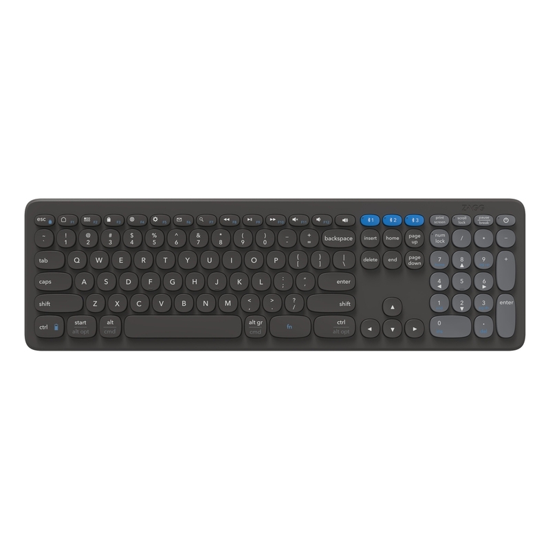 ZAGG Pro Keyboard 17 Multi-pairing Full Size Keyboard with Wireless Charging - Black (English) ZAGG Pro Keyboard 17 Multi-pairing Full Size Keyboard with Wireless Charging - Black (English)