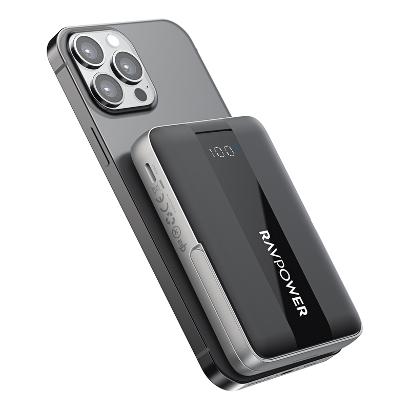 Ravpower PB-1217 PD Pioneer 10000mAh 15W Wireless Power Bank - Black Ravpower PB-1217 PD Pioneer 10000mAh 15W Wireless Power Bank - Black
