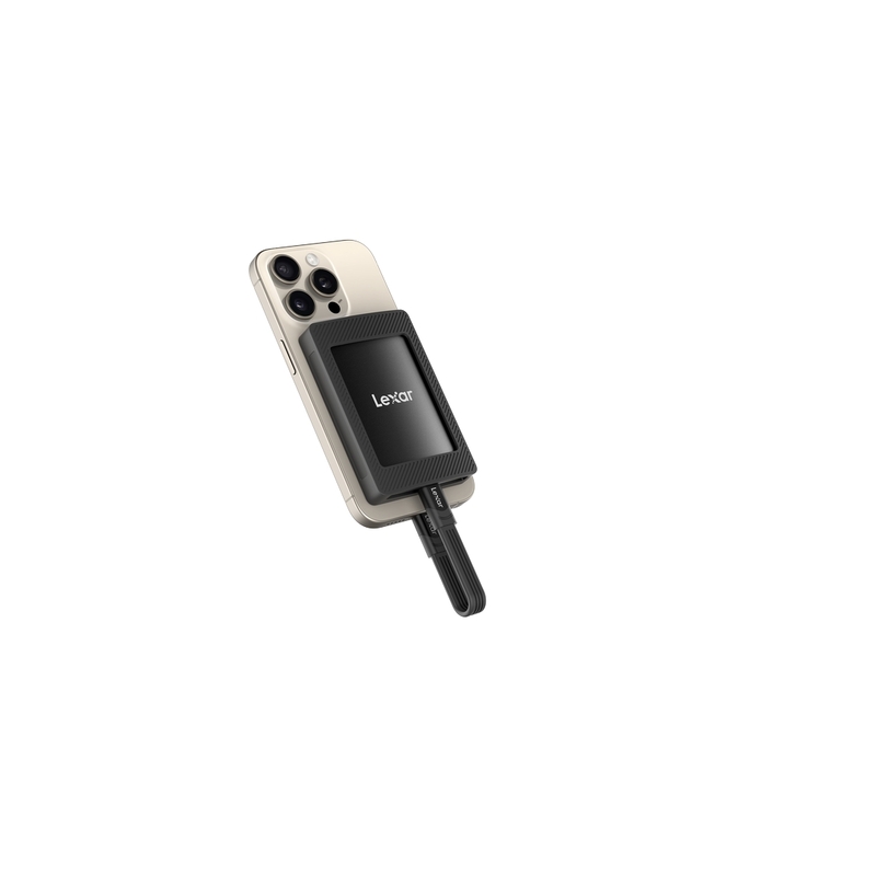 Lexar External Portable SSD Magnetic Set USB32 Gen2x2 Up to 2000MB/s read up to 1800MB/s write - 1TB Lexar External Portable SSD Magnetic Set USB32 Gen2x2 Up to 2000MB/s read up to 1800MB/s write - 1TB