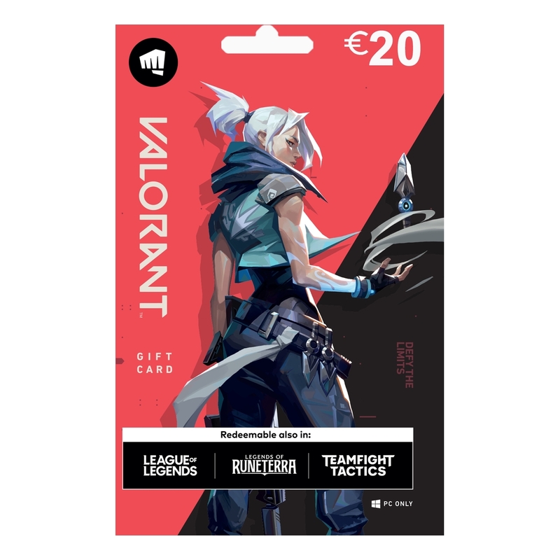 Riot Games: Riot Points EUR 20 (Digital Card) Riot Games: Riot Points EUR 20 (Digital Card)