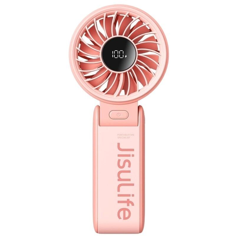 Jisulife Handheld Fan Life7 (5000mAh) - Pink