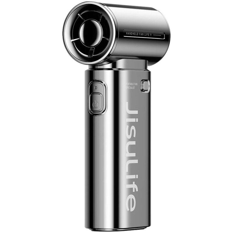 Jisulife Handheld Fan Life9 (5000mAh) - Chrome