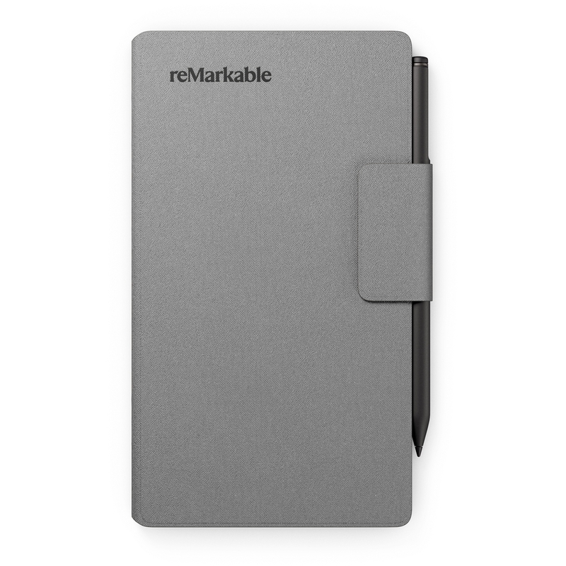 reMarkable Book Folio Polymer Weave - Gray for reMarkable Paper Pro Move