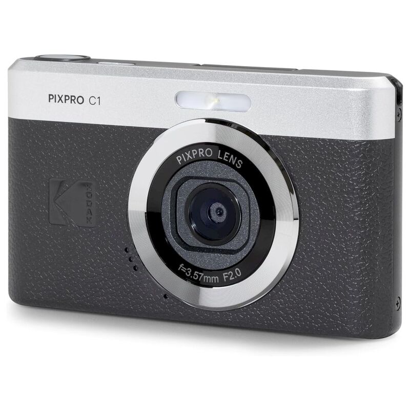 Kodak Pixpro C1 Compact 13MP Digital Camera 4X Digital Zoom - Black Kodak Pixpro C1 Compact 13MP Digital Camera 4X Digital Zoom - Black
