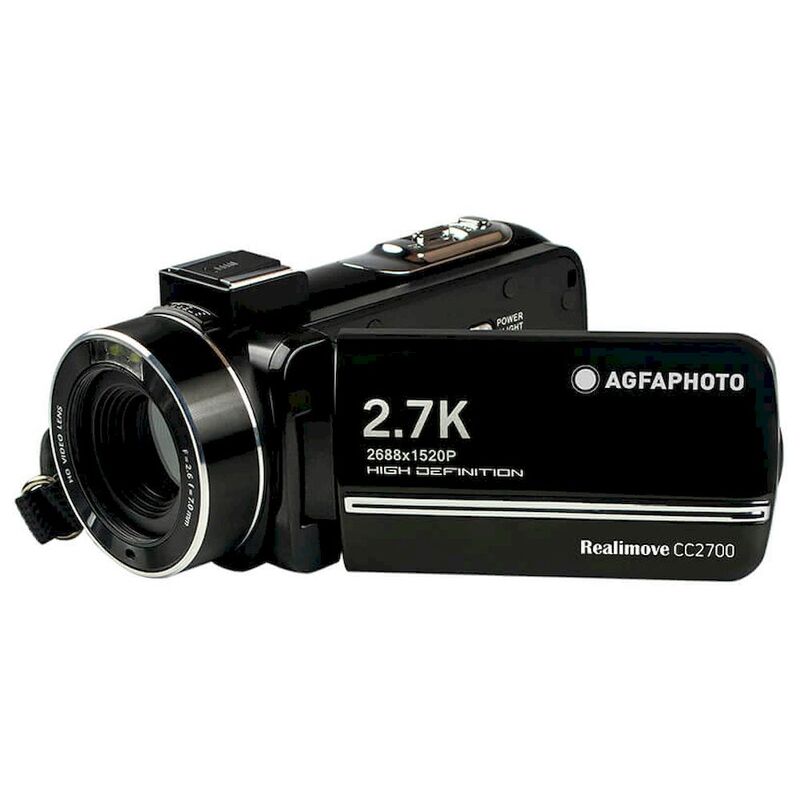 Agfaphoto Realimove CC2700 24MP Digital Camcorder 18X Digital Zoom Remote Control - Black Agfaphoto Realimove CC2700 24MP Digital Camcorder 18X Digital Zoom Remote Control - Black
