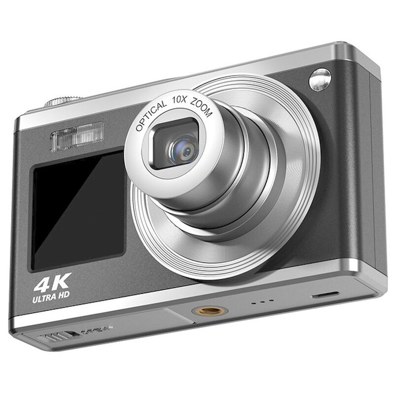 Agfaphoto Realishot DC9200 24MP Compact Camera 4K Video 10X Optical Zoom - Black