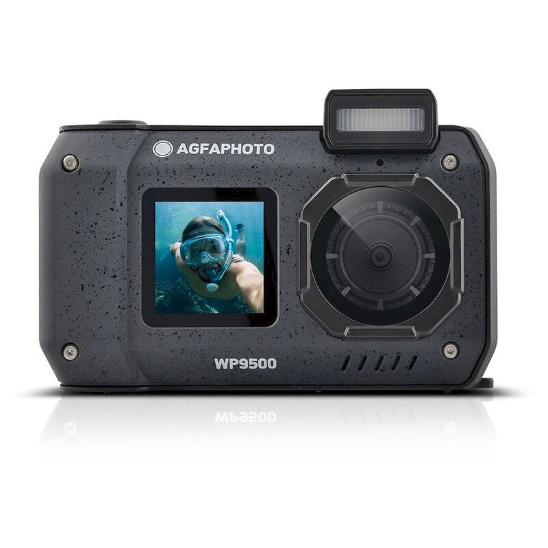 Agfaphoto Realishot WP9500 Waterproof 24MP Digital Camera 4K 18X Zoom - Black