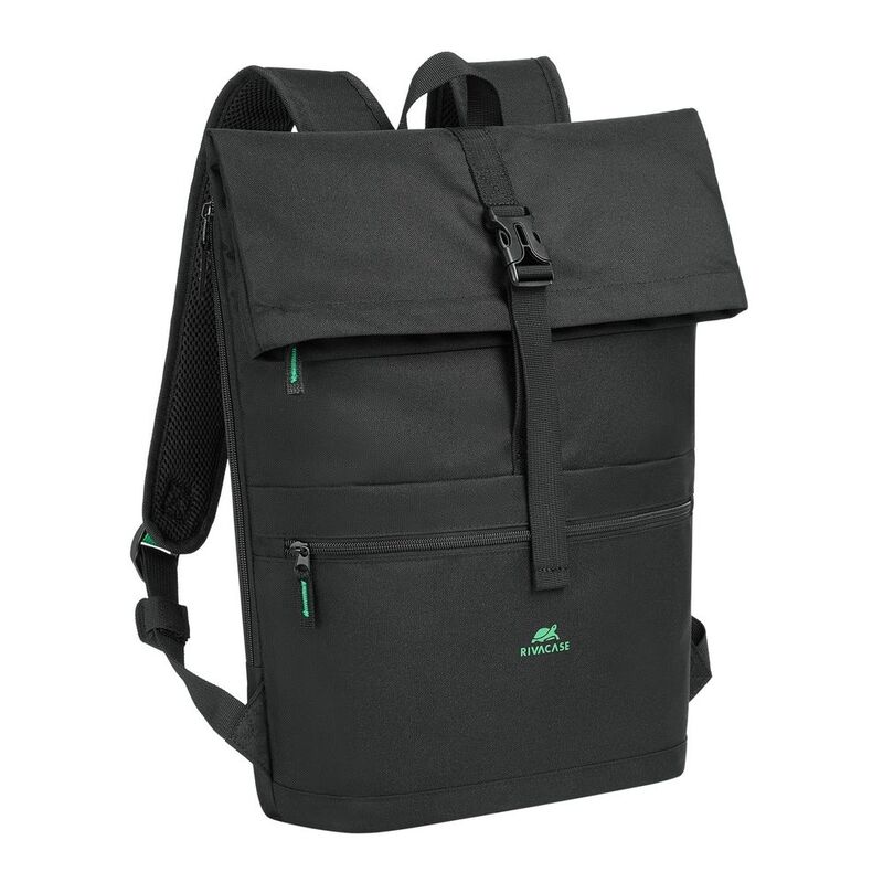 Rivacase 5567 Gremio-Eco Roll-Up 15L Backpack - Black