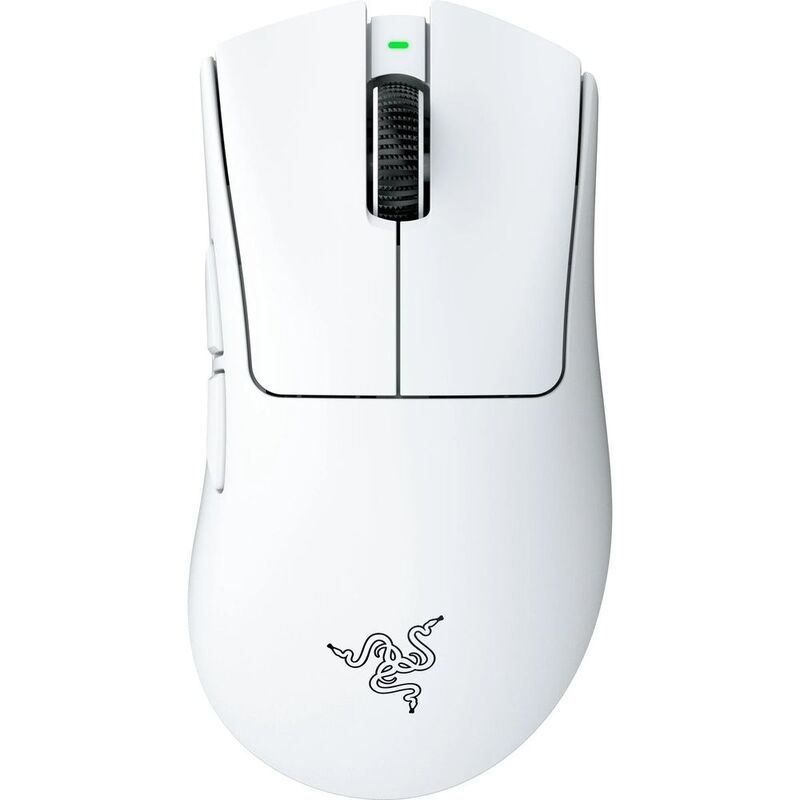 Razer Deathadder V4 Pro Ultra-Lightweight Wireless Ergonomic E-Sports Gaming Mouse - White