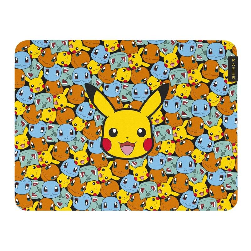 Razer Gigantus V2 Soft Gaming Mouse Mat For Speed And Control - Pokemon Kanto Starters Edition Razer Gigantus V2 Soft Gaming Mouse Mat For Speed And Control - Pokemon Kanto Starters Edition