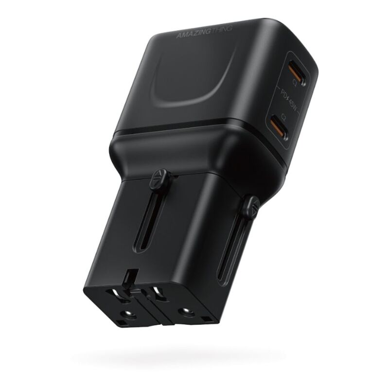 AmazingThing Explorer Pro 45W Max 2C Ports Travel Charger AmazingThing Explorer Pro 45W Max 2C Ports Travel Charger