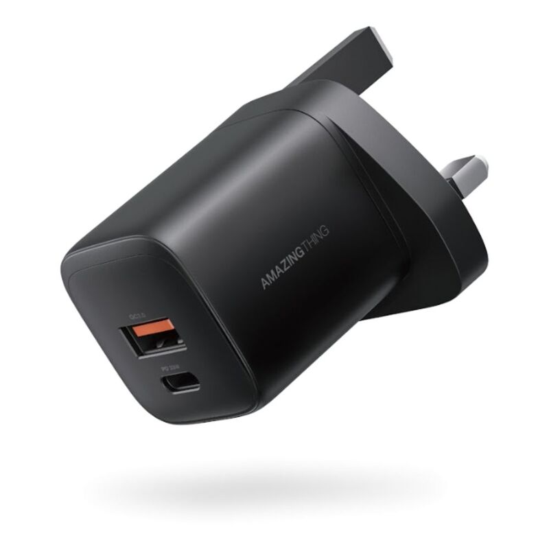 AmazingThing Thunder Gan 33W 2Ports 1A+1C Wall Charger AmazingThing Thunder Gan 33W 2Ports 1A+1C Wall Charger