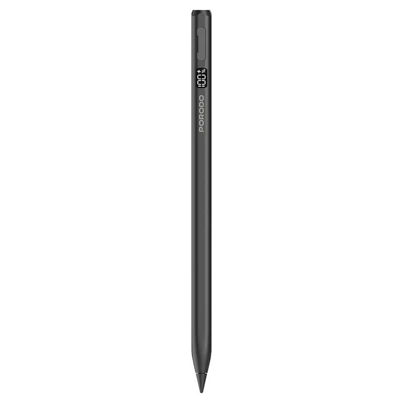Porodo Magnetic Active Stylus Pen For iPad - Black Porodo Magnetic Active Stylus Pen For iPad - Black