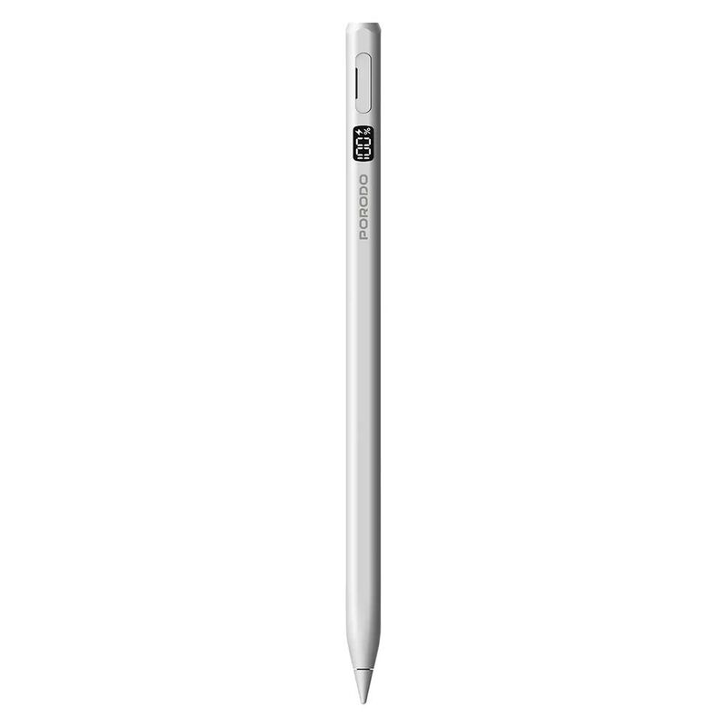 Porodo Magnetic Active Stylus Pen For iPad - White Porodo Magnetic Active Stylus Pen For iPad - White