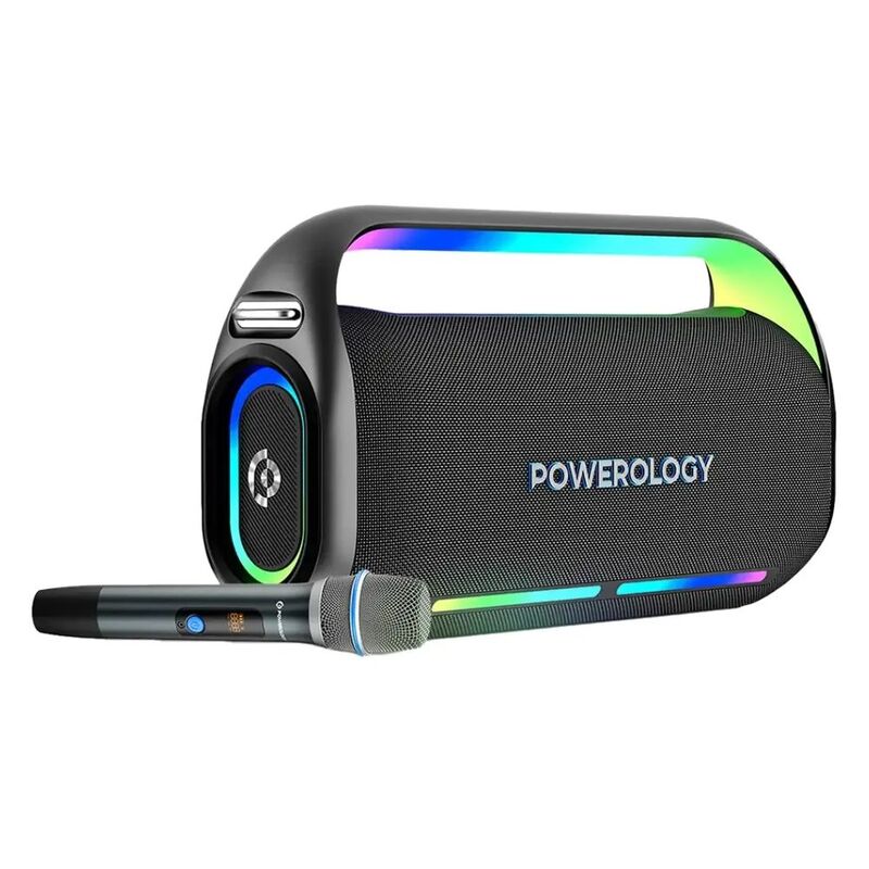 Powerology Deep Bass Party Speaker - Black Powerology Deep Bass Party Speaker - Black